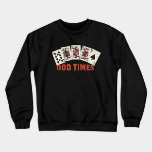 Poker Cards Crewneck Sweatshirt